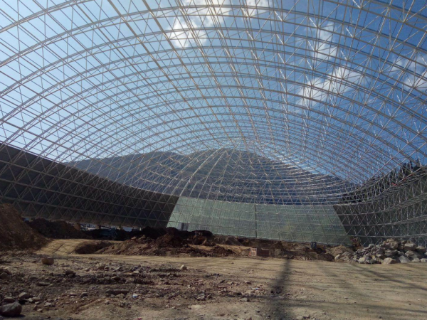 东乡县干煤棚网架加工案例